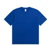 Camiseta de alta calidad 100% Algodón Puro para Hombre, Pesada, Color Sólido, Cuello Redondo, Manga Corta, Casual, Algodón Peinado, Camiseta de Hombro para Hombre y Mujer