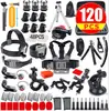 Set de Accesorios para Cámara de Deportes Extremos Gopro 50 en 1 Xiaoyi Mountain Dog Dji Osmo Set de 50 Piezas Combinación