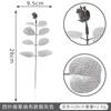 Planta de simulación Yaoyuan flor de eucalipto individual accesorios de arte material de microcombinación flor de simulación chestriana