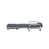 Silla Acompañante para Descanso de Almuerzo, Cama Plegable de Almacenamiento Médica para Descanso, Silla Plegable de Acero Inoxidable, Portátil para Uso en Casa