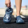 Sandalias perforadas antideslizantes para hombre, nuevo modelo de verano 2026 sandalias transpirables para exteriores para vadear arroyos y agua, chanclas de punta abierta para mujer