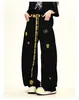 Comércio Transfronteiriço Versátil Tendência Moda Jeans Preguiçoso Novo Ins Simples Japonês Literário Popular Original