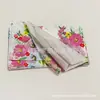 Venta Directa de Fábrica de Servilletas Rosas con Estampado Floral 33*40cm Adecuadas para Cenas de Lujo, Alta Calidad