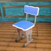 Silla para estudiantes de primaria y secundaria respaldo para el hogar silla para el aula escolar escritorio de capacitación clase de tutoría taburete elevador para niños silla para escribir