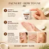 Crema de Aceite de Coco FACNURT: Hidrata la piel, calma la queratosis pilaris (piel de pollo), y proporciona fragancia duradera