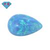 Piedra preciosa Huagang, Ópalo artificial en forma de pera, anillo de piedra desnuda, Ópalo con forma de gota, diamante de fondo plano n.° T-1