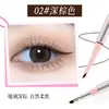 Kakashow Bolígrafo de Gel Delineador de Ojos de Doble Punta para Principiantes Mujeres, Impermeable, Resistente al Sudor, No Mancha, Color de Larga Duración, Delineador de Ojos Ultra Fino
