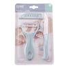 Cuchillo de cerámica de zirconia pelador de melón de cerámica cuchillo de fruta para comida complementaria traje de regalo mini pulgada logo imprimible