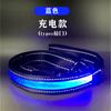 Cuero Reflectante LED Impermeable IPX7 Carga Tipo C Mascota Collar Luminoso Cuadros Collar para Perro Collar Eléctrico para Perro Noche