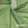 Estoque Disponível Atacado Algodão Tencel Roupas de Alta Qualidade Tecido Organza Respirável Com Caimento Amigo da Pele Resistente a Amassados Tecido para Vestido