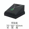 Suporte de Exibição de Joias Tecido de Seda Tailandesa Jade Esmeralda Adereços de Exibição Brincos Pingentes Anéis Colares Ornamentos Rack de Joias
