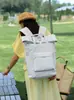 Mochila transfronteiriça moda fabricante atacado masculina de alta qualidade lona estudante mochila versátil grande capacidade bolsa de viagem