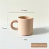Taza de Agua de Silicona Personalizada para Niños OEM, Taza de Aprendizaje Anticaídas de Grado Alimenticio, Logo Imprimible, Taza para Beber para Bebé