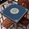Mantel de los Ocho Inmortales Mantel para Mesa de Mahjong Engrosado Insonoro Juegos de Ajedrez y Cartas Naipes de Mahjong Silenciosos Frotados a Mano Resistente al Desgaste Antideslizante Mantel para Mesa de Comedor