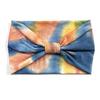 Banda para el cabello con efecto tie-dye estilo bohemio europeo y americano para mujer, ideal para deportes, yoga, correr, accesorios para el cabello absorbentes del sudor.