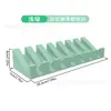 Novo Tapete Drenante Multifuncional Suporte de Armazenamento Sem Furos Porta Sabonete Bandeja de Sabonete de Silicone Rack de Sabonete para Banheiro Japonês