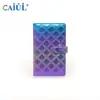 Álbum de Fotos Polaroid Serie Perlada con Rejilla Bordada de 3 Pulgadas, Carpeta de Almacenamiento de Tarjetas de Celebridad de Gran Capacidad con 108 Bolsillos
