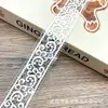 Veludo de Peixe Seda Leite Lantejoula Renda Acessórios DIY Materiais de Tecido Feitos à Mão Renda Bordada Solúvel em Água Lolita