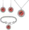 El Conjunto Más Popular de Amazon: Pulsera, Collar y Aretes del Equipo Cabra de Fútbol de la NFL