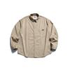 North Boundary Roupa Masculina Estilo Americano Marca Tendência Outono 2025 Nova Camisa de Veludo Cotelê Camisa Listrada Masculina Roupa de Casal Jaqueta