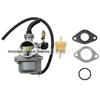 19mm PZ19 cabo carburador estrangulamento junta do filtro de combustível encaixe GY6 50cc-150ccATV