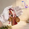 Nuevo Colgante de Calabaza Moneda de Espíritu de Montaña Taoísta Estilo Chino Bolsa de los Cinco Mandamientos del Trueno Adorno Creativo Cultural Artesanía de Madera Decoración