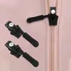 Ferramenta de Reparo de Puxador de Zíper, Substituição de Puxador de Zíper de Metal para Jaquetas e Roupas, Puxador de Zíper Sem Ferramentas, Cabeça de Zíper Destacável