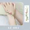 Las Nuevas Calcomanías para Tatuajes Estilo Ins Transfronterizos de Ruikalong Son Impermeables y Tienen un Acabado de Alta Gama, Calcomanías para Tatuajes de Muñeca Pulsera Dopamina