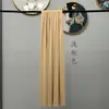 Estilo Chinês Cor Café Sistema de Cores Cenário Externo Arranjo Cortinas de Gaze Tecido de Gaze Caligrafia Tecido para Pendurar na Lareira