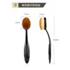 Não. 4 Pincéis para Base em Formato de Escova de Dentes, Pincel de Maquiagem Portátil, Pincel para Base, Pincel para BB Cream, Ferramenta de Beleza Única, Sem Pó, Sem. 4
