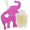 Nuevo producto: la Historia de Amor y Lealtad, Decoración de Madera de Elefante Regalo, Colgante Adorno de Hermandad y Amistad