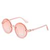En stock de fábrica al por mayor 2022 nuevas gafas para niños 6696 gafas de sol redondas