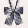 Uniforme escolar estilo japonés con cuello floral pequeño, corbata de lazo Jk, traje de marinero holgado con corbata de lazo