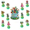 Fábrica em estoque Prato de decoração Mario Party guardanapo toalha de mesa louça festa de aniversário decoração de festa de aniversário