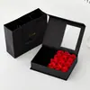 Caja de Lipstick Flor de Jabón Caja de Regalo Rosa Caja para Joyas Collar Caja de Regalo para Joyas Tanabata Día de San Valentín Spot