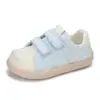 Sapatos de pão de velcro feios fofos femininos bolinhas 2026 outono novo chique nicho versão coreana sola grossa esportivos brancos
