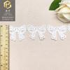 Accesorios de ropa para niños con código de barras soluble en agua de encaje de seda de leche, lazo Lolita, accesorios de ropa de 4 cm, accesorios hechos a mano DIY