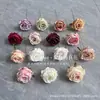 Manta Nishang Rose Cappuccino Diamante Rosa Salón de Bodas Camino Arco de Flores Decoración Flor Artificial Celebración de Boda