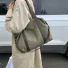 Bolso de Hombro Casual de Gran Capacidad para Mujer 2025 Otoño Nuevo Versátil Ropa de Trabajo Viaje Bolso Cruzado Trendy