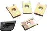 Espaciadores de Cable de Sujeción Decorativos para Coche 40 Piezas/60 Piezas Clips para Coche Adecuados para Hexagonal Chapado en Zinc Negro