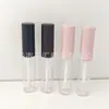 Tubo Transparente Redondo para Gloss Labial 8ml Garrafa Moldada por Sopro Tubo Vazio para Gloss Labial Materiais de Embalagem para Gloss Labial Materiais de Embalagem para Cosméticos Fabricante