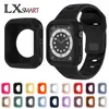 Adecuado para Funda Suave de Silicona para Apple Watch, Funda Protectora para Apple Watch, Funda de Silicona Anti-Caídas de Cobertura Total para iWatch