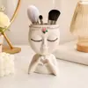 Caja de Almacenamiento de Maquillaje de Gama Alta, Elegante Contenedor de Almacenamiento para Tocador de Baño, Portamaquillaje de Labios, Organizador de Brochas