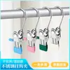Metal multifuncional con clip de gancho clip para secar calcetines clip para sombrero clip para muestras acero inoxidable antideslizante clip pequeño