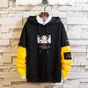 Traje Sudadera con Capucha para Hombre Estilo Coreano Moderno Traje de Dos Piezas Primavera y Otoño Nuevo Ropa Deportiva Casual