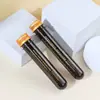 Tubo de ensayo de plástico para mascotas, frasco de embalaje, botella de polvo para máscara cosmética 45/50/55/60 ml, tapa de aluminio, botella para cable de datos