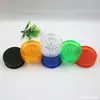 Molinillo de Plástico Magnético 40mm Molinillo de Tres Capas Triturador Accesorios para Fumar Fabricante Fuente Transfronteriza Venta Caliente Tabaco