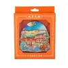 Imanes para Refrigerador de Huangshan, Pinos de Bienvenida, Hongcun de Anhui, Linternas de Pez de Huizhou, Calle Vieja de Tunxi, Imanes de Papel de Aluminio, Regalos Culturales y Creativos Turísticos