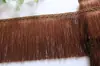 Franja de Cortina Renda Decoração Inferior Franja Barba de Dragão Simples Moderna 16cm de Largura Tecido Criptografado Decoração de Bainha