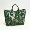 2026 Nova Bolsa de Mão Transfronteiriça Temu Site Independente Impermeável PVC+Lona Portátil para o Dia a Dia Bolsa de Ombro Bolsa Tote
